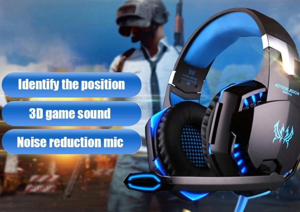 Ninja Dragon G9300 LED Gaming Headset with Microphone